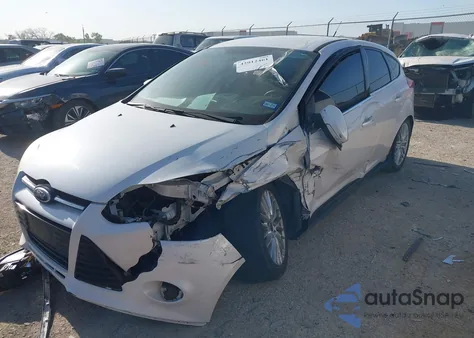 2014 Ford Focus Titanium from USA, damaged, VIN 1FADP3N25EL264660